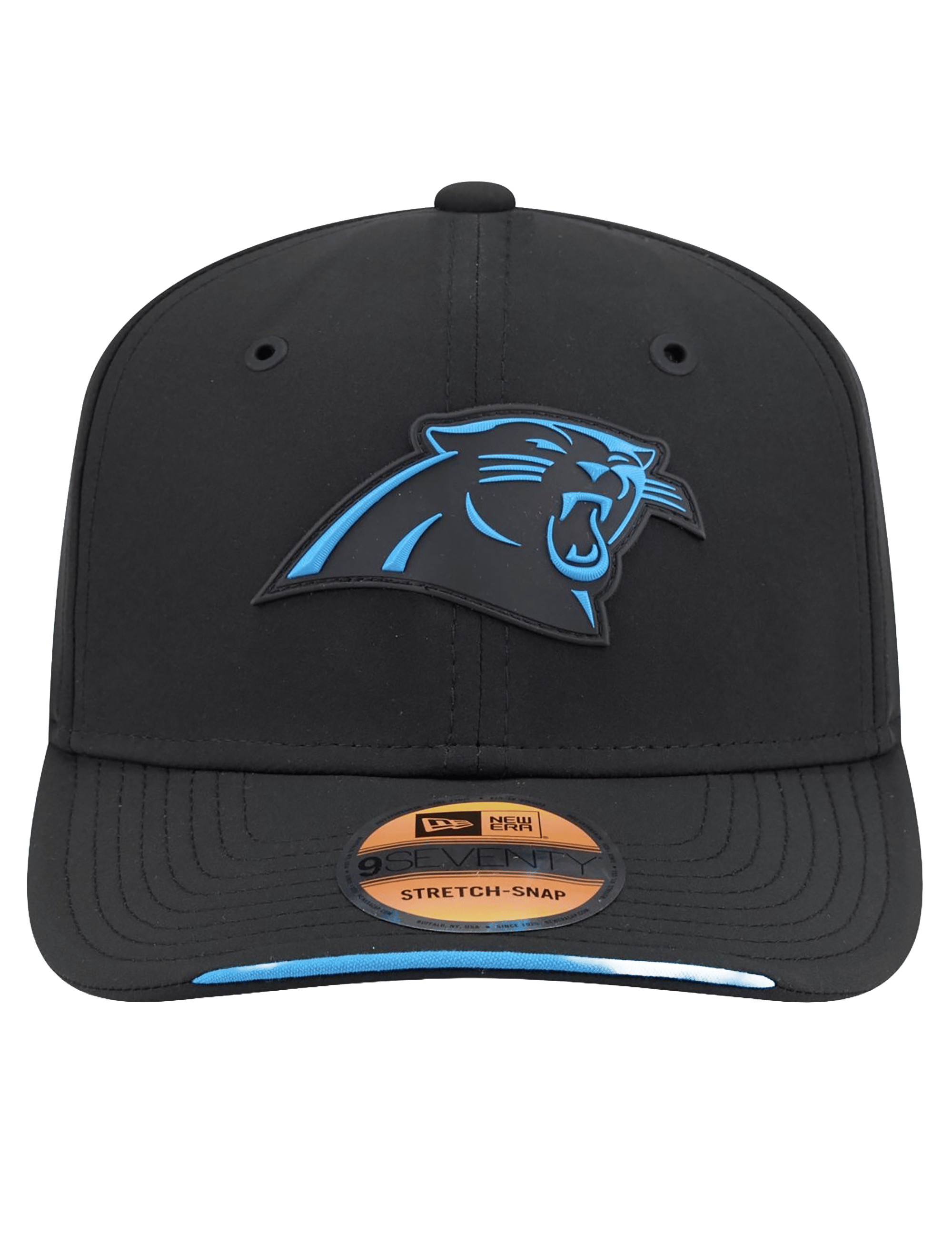 New Era Caps OSFM Carolina Panthers New Era NFL 26 Sideline 9SEVENTY Stretch-Snapback Hat - Black