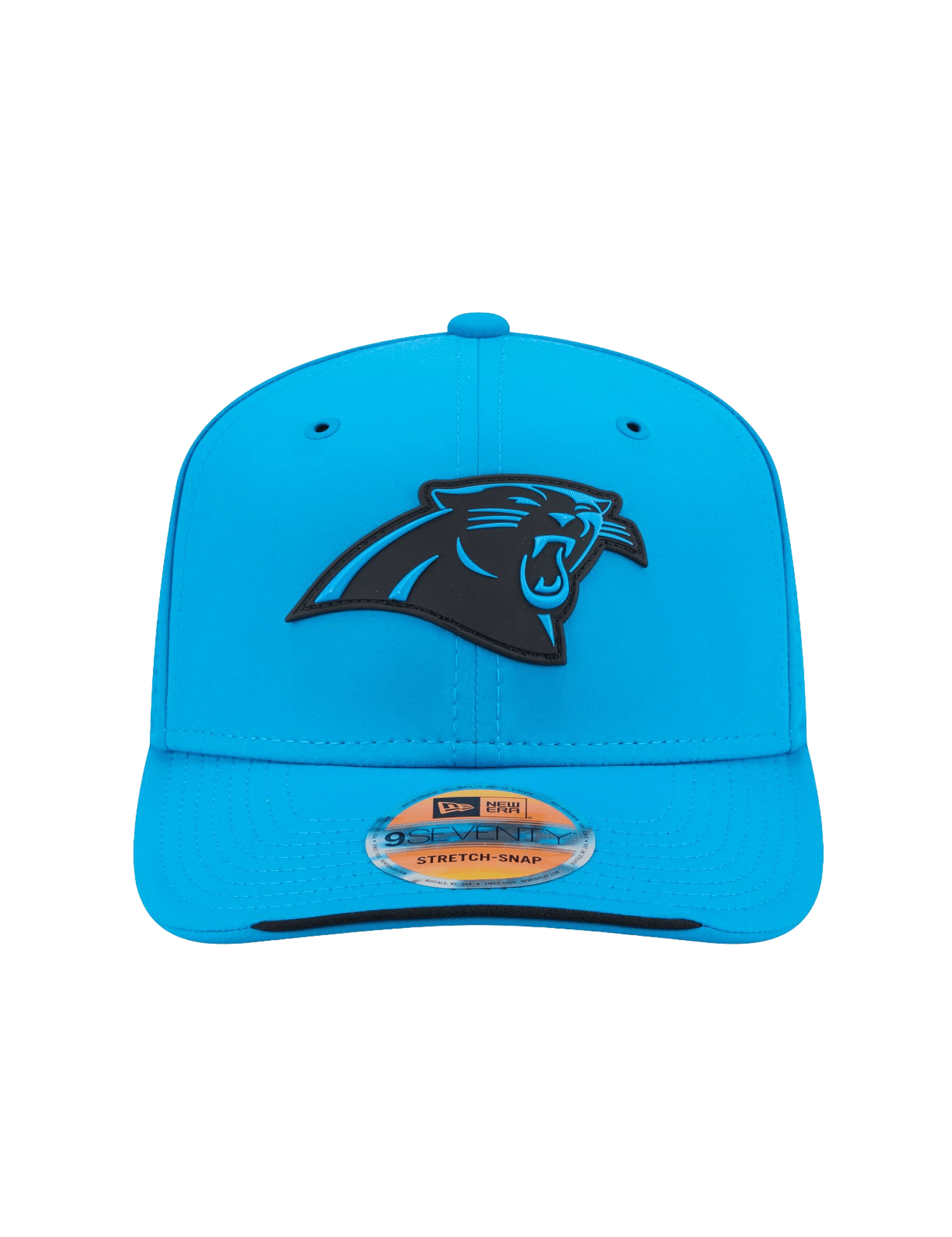 New Era Caps OSFM Carolina Panthers New Era NFL 26 Sideline 9SEVENTY Stretch-Snapback Hat - Blue