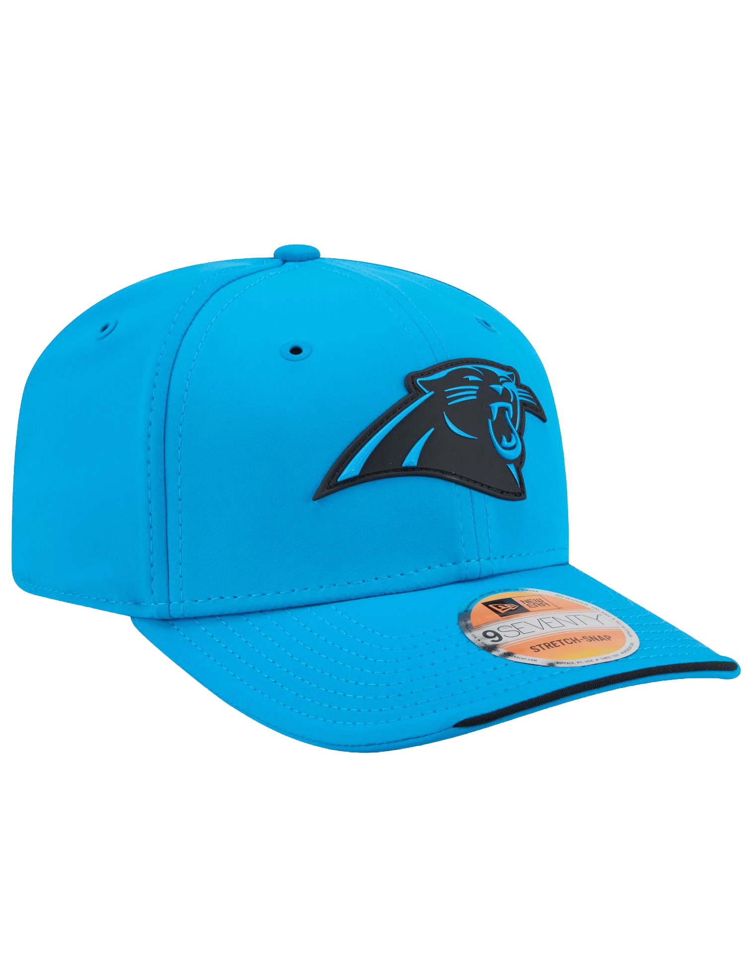 New Era Caps OSFM Carolina Panthers New Era NFL 26 Sideline 9SEVENTY Stretch-Snapback Hat - Blue