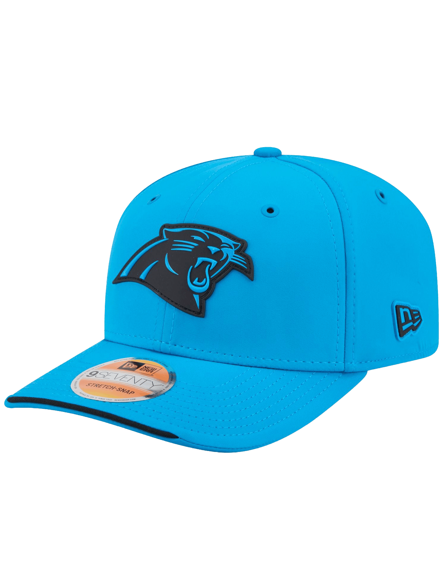 New Era Caps OSFM Carolina Panthers New Era NFL 26 Sideline 9SEVENTY Stretch-Snapback Hat - Blue