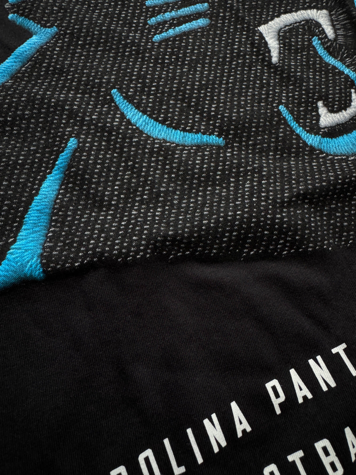Nike T-Shirts Carolina Panthers Nike NFL Property Of Cotton T-Shirt - Black