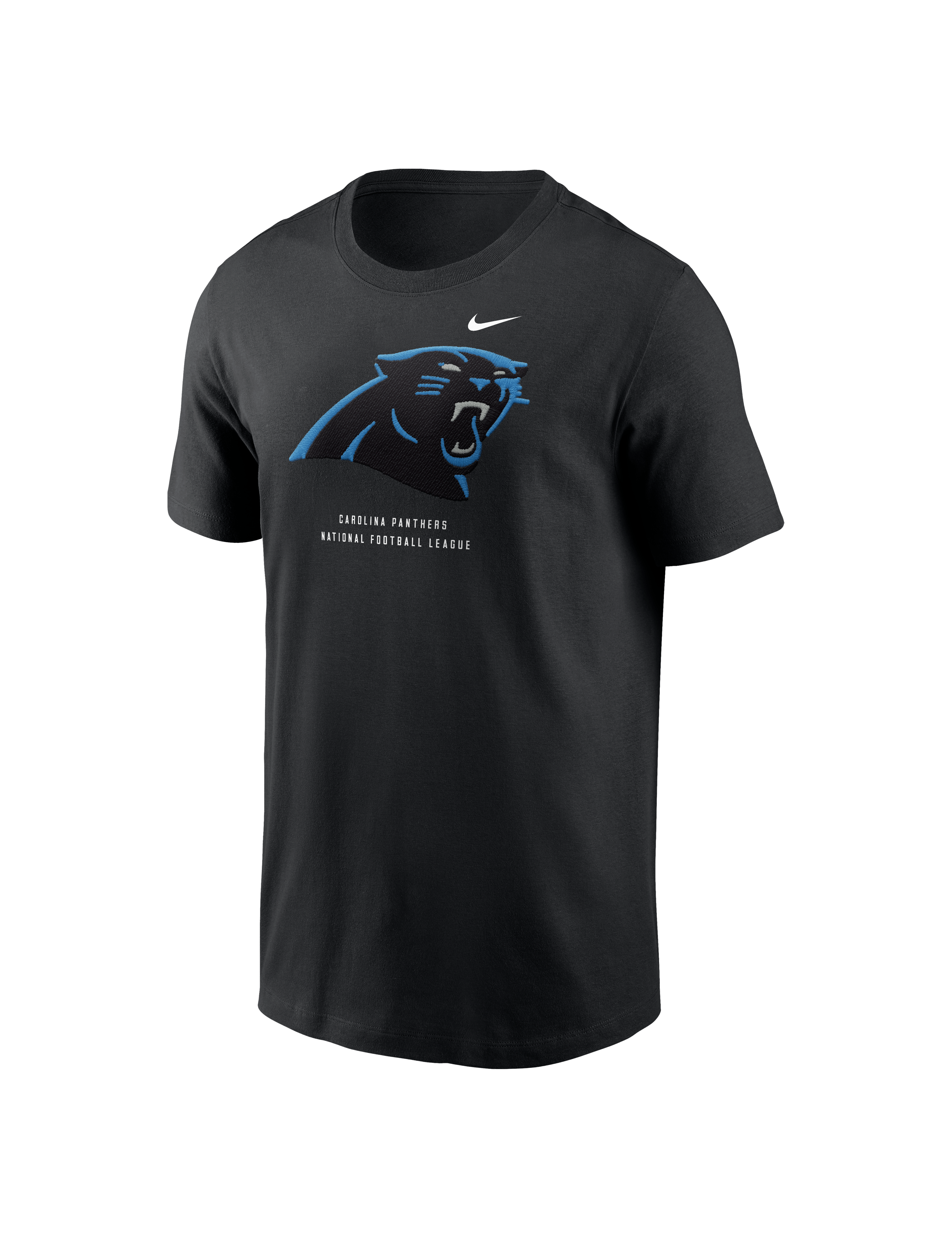 Nike T-Shirts Carolina Panthers Nike NFL Property Of Cotton T-Shirt - Black