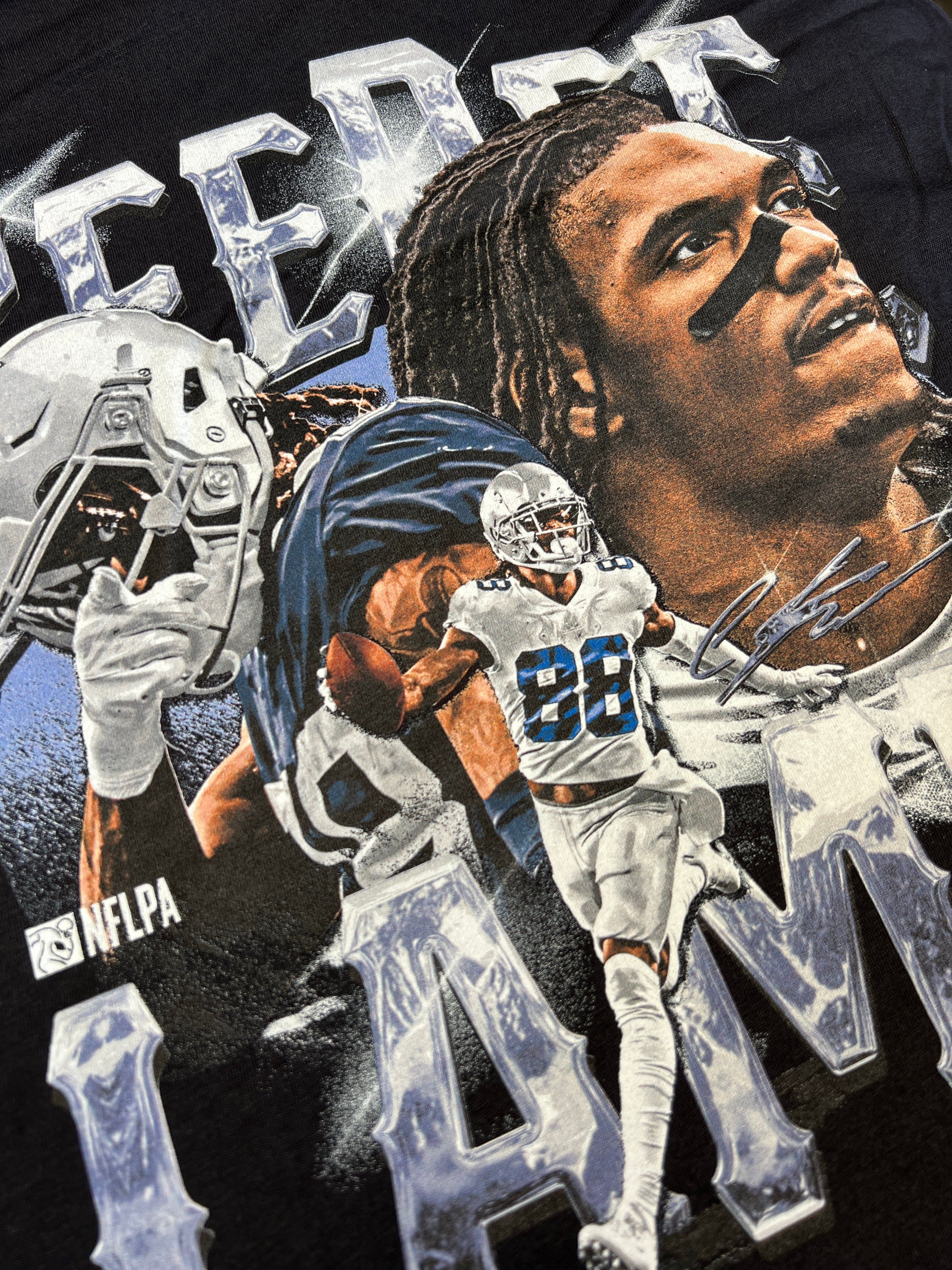 500 Level Jumpers CeeDee Lamb Dallas Cowboys 500 Level NFL Homage Hoodie Jumper - Black