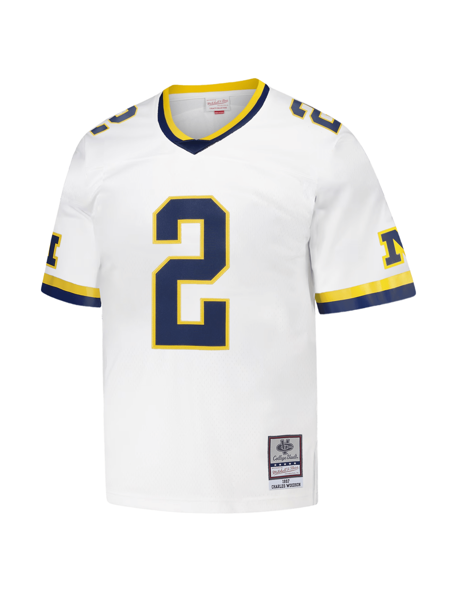 Mitchell And Ness Jerseys Charles Woodson Michigan Wolverines Mitchell & Ness NCAA 97 Legacy Jersey - White