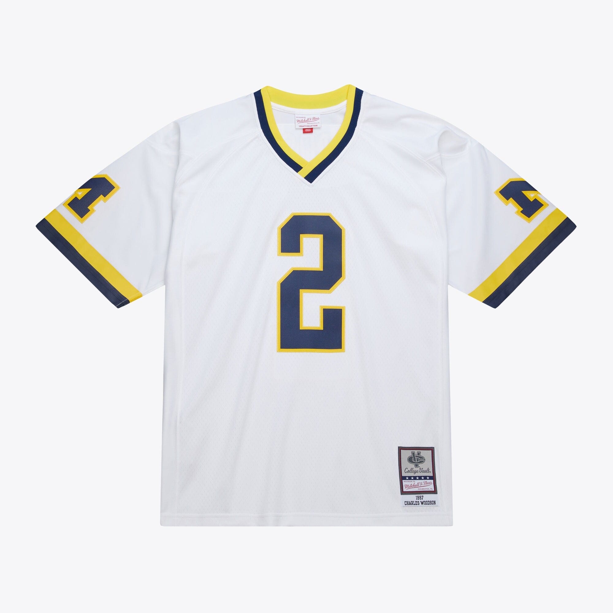 Mitchell And Ness Jerseys Charles Woodson Michigan Wolverines Mitchell & Ness NCAA 97 Legacy Jersey - White