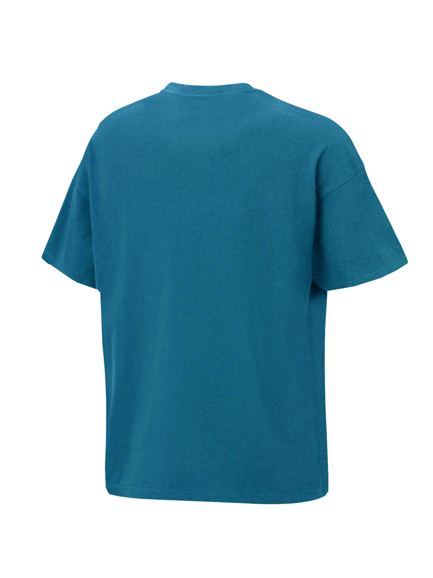Mitchell And Ness T-Shirts Charlotte Hornets Mitchell & Ness NBA Basketed Vintage T-Shirt - Teal