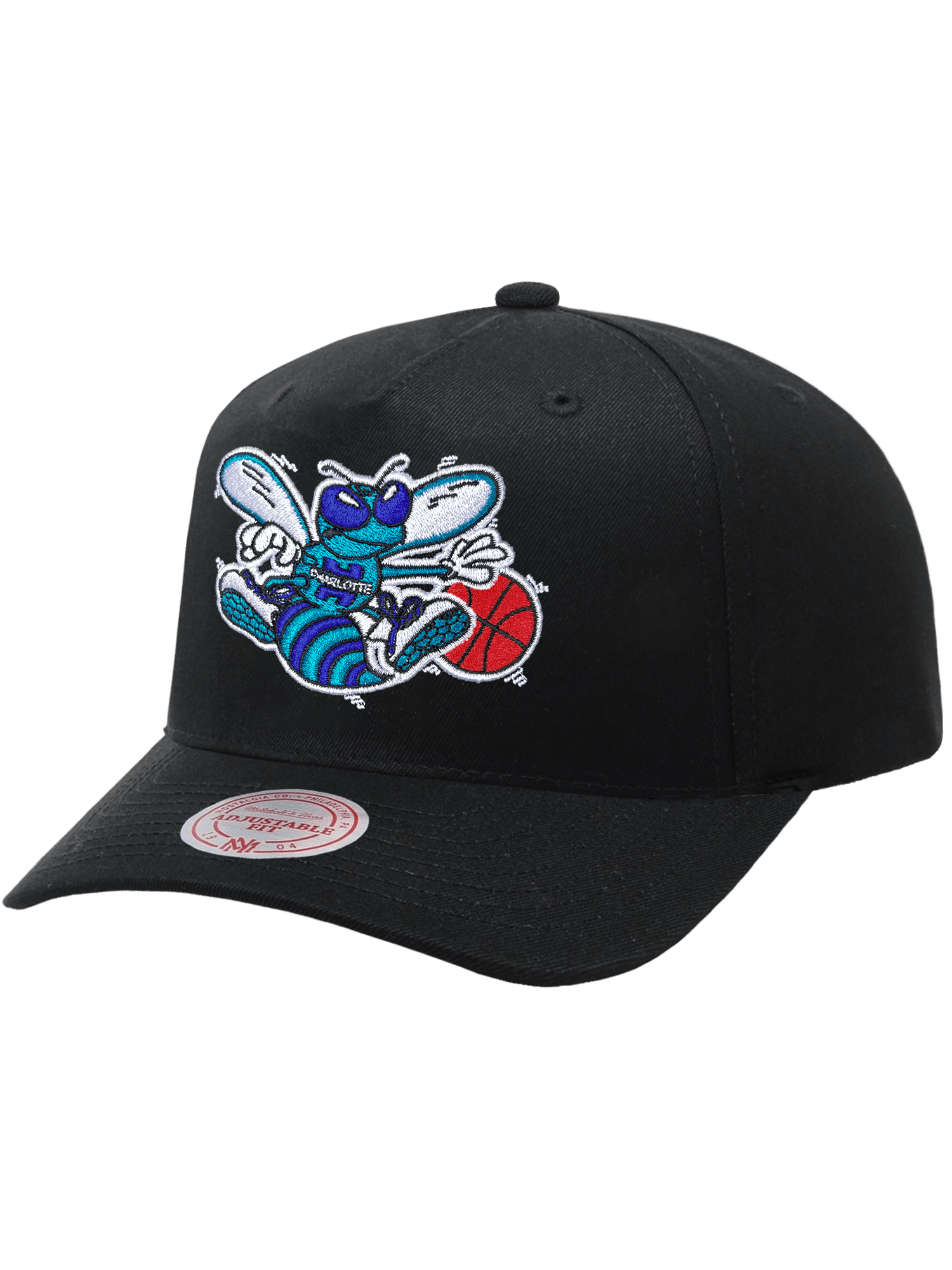 Mitchell And Ness Caps Charlotte Hornets Mitchell & Ness NBA HWC MVP Snapback Hat - Black