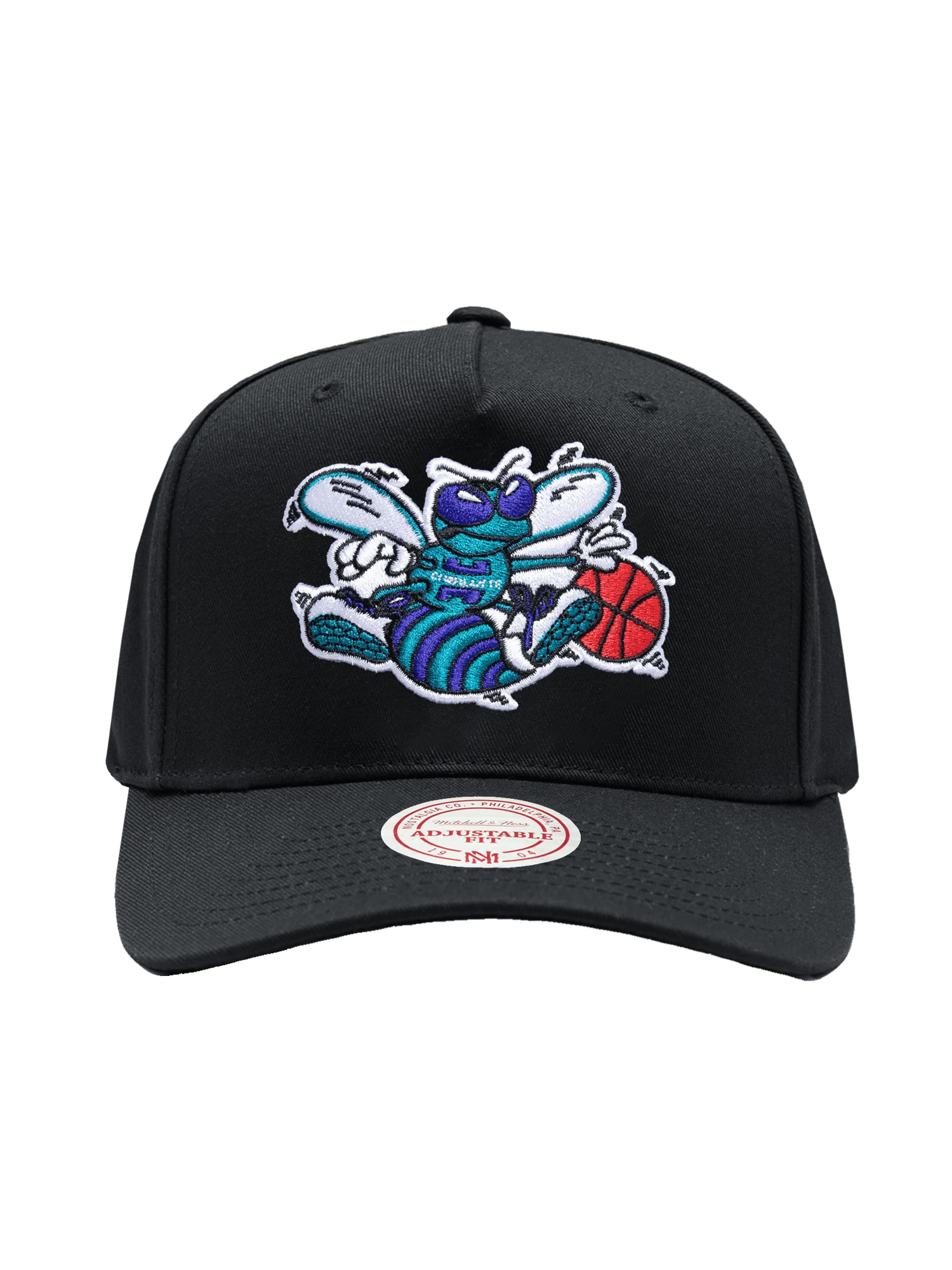 Mitchell And Ness Caps Charlotte Hornets Mitchell & Ness NBA HWC MVP Snapback Hat - Black