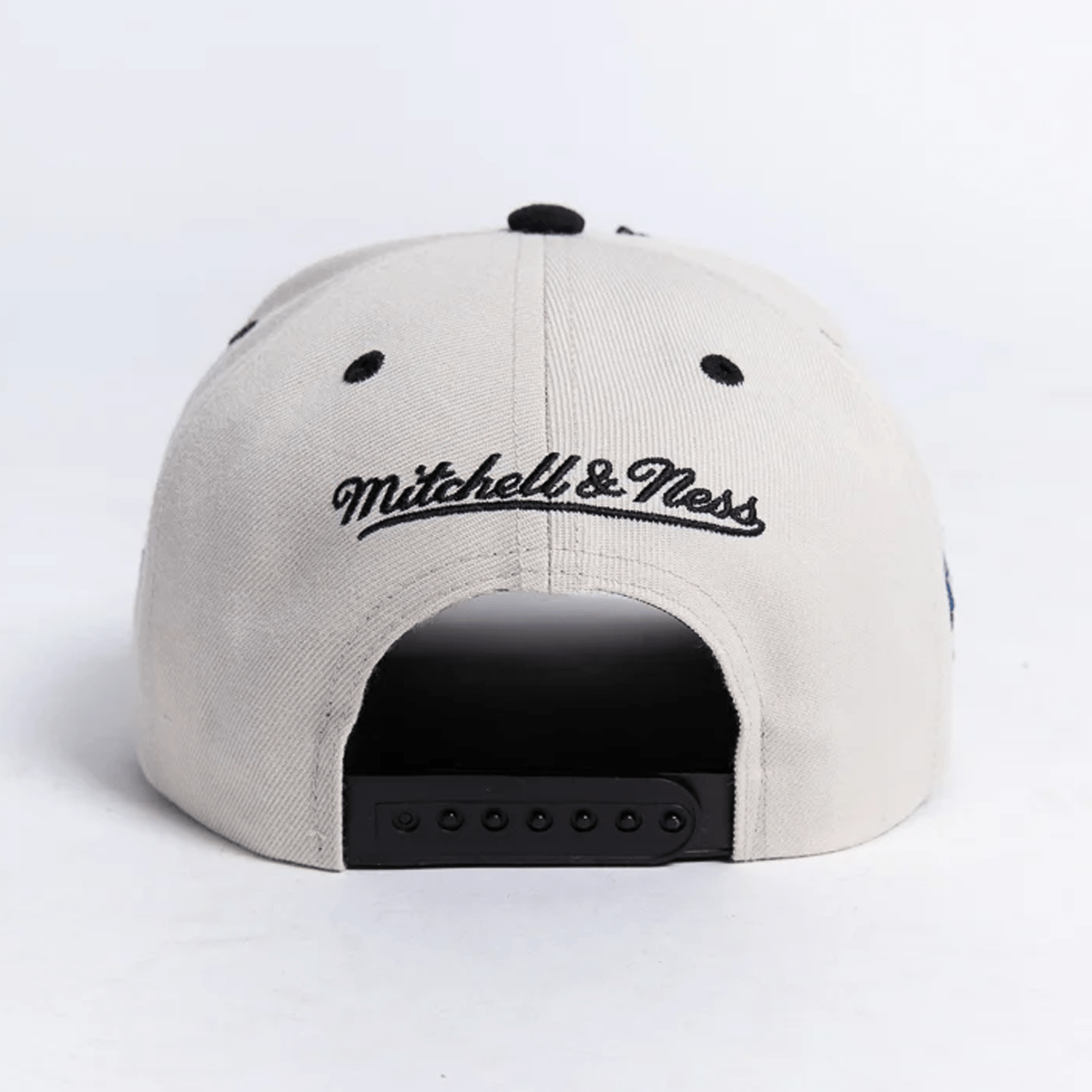 Mitchell And Ness Caps Charlotte Hornets Mitchell & Ness NBA Launch Pro Crown Snapback Hat - Off White