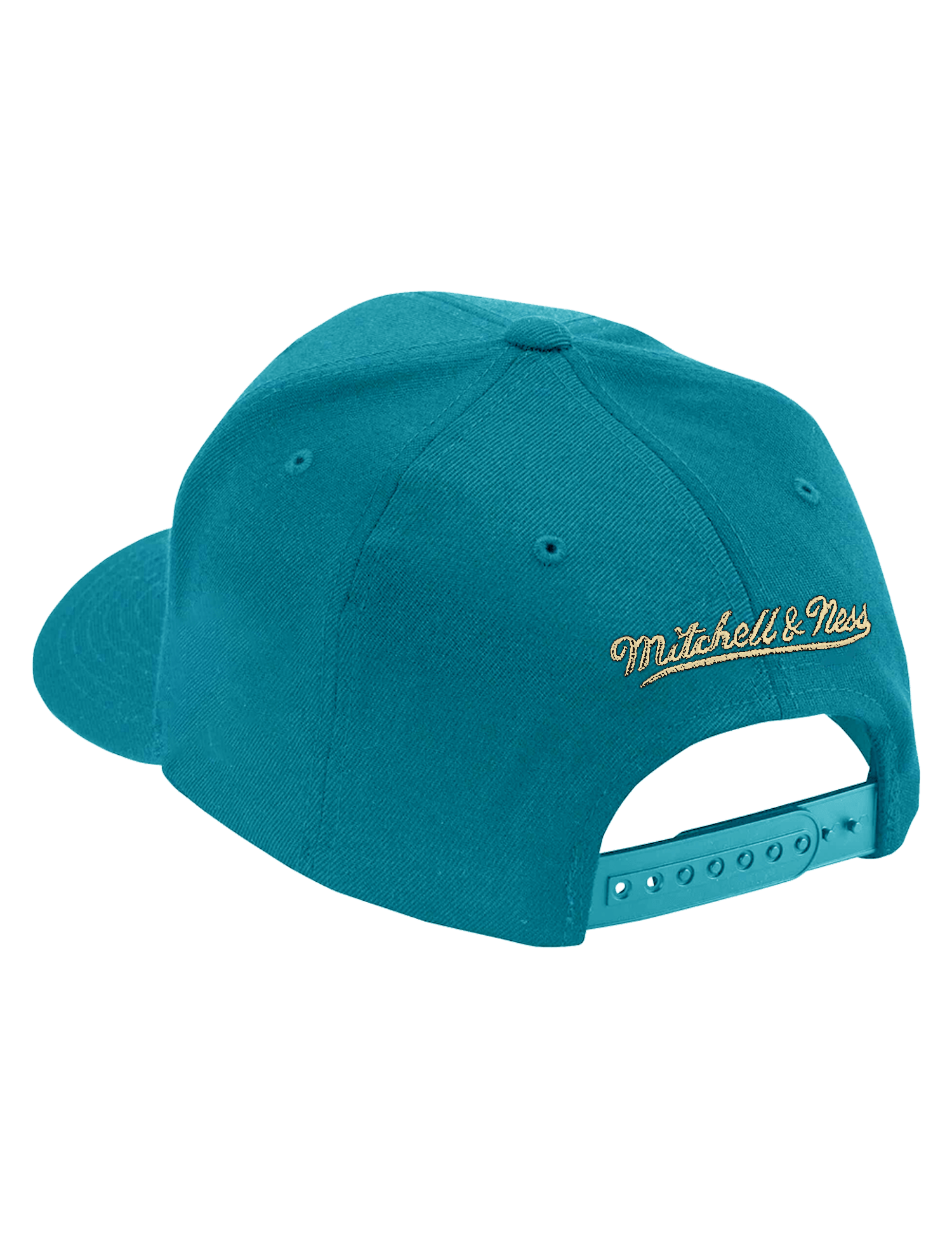 Mitchell And Ness Caps Charlotte Hornets Mitchell & Ness NBA Layup Classic Red Snapback Hat - Teal
