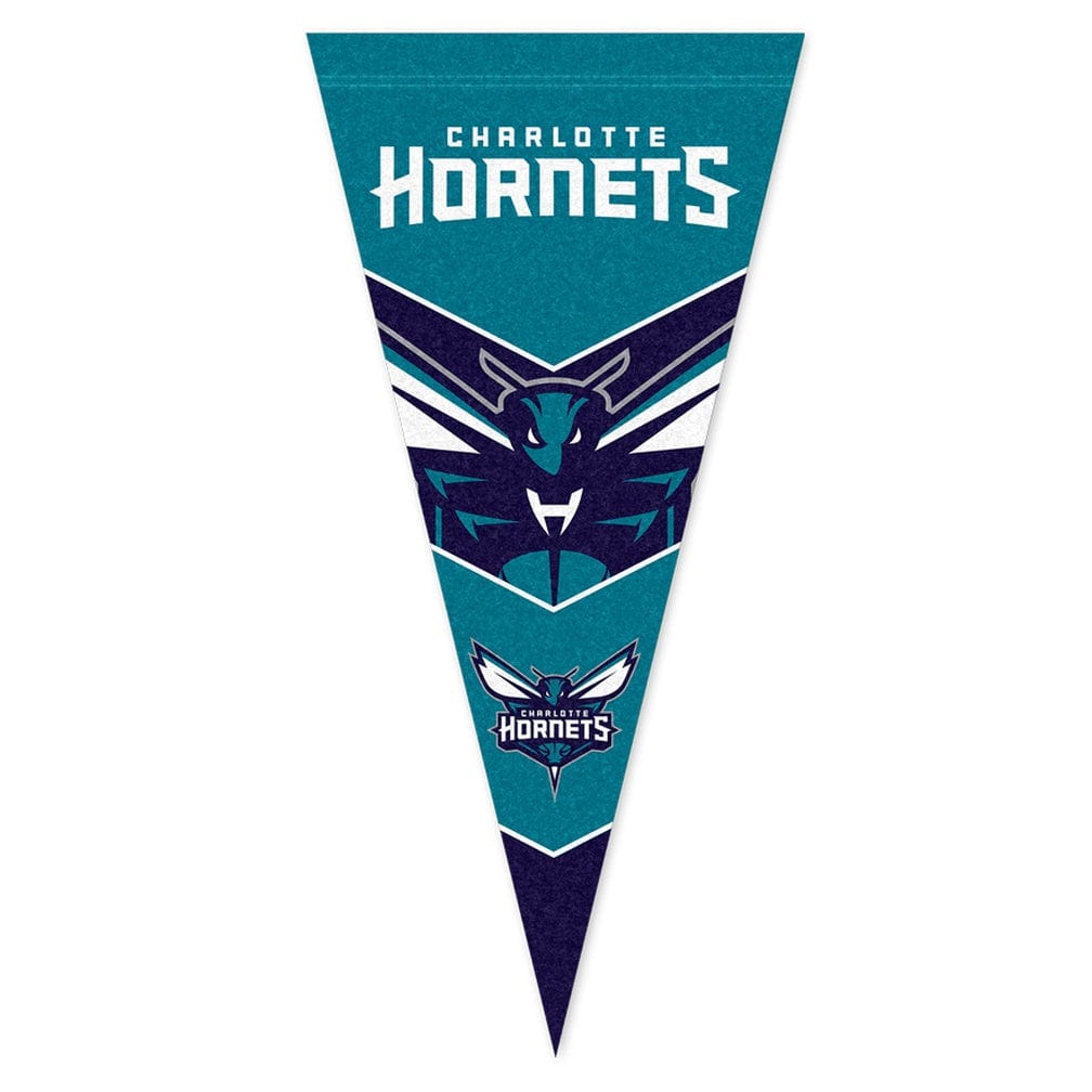 NBA Branded Accessories Charlotte Hornets NBA 57 x 27 Team Felt Pennant