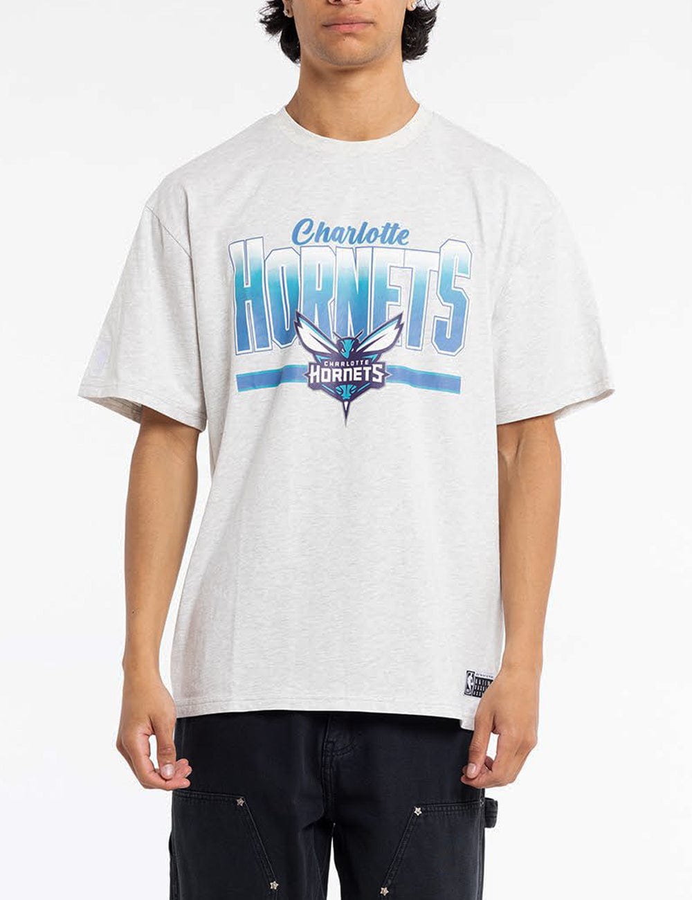 NBA Essentials T-Shirts Charlotte Hornets NBA Bloomfield Vintage T-Shirt - Marle