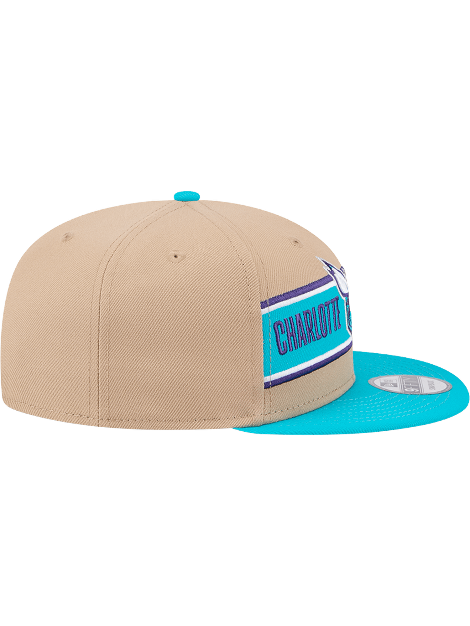 New Era Caps Charlotte Hornets New Era NBA 24 Draft 9FIFTY Snapback Hat - Tan