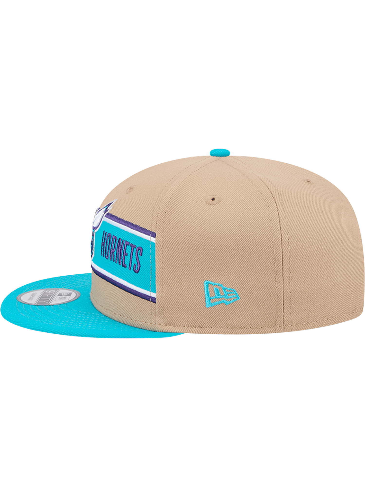 New Era Caps Charlotte Hornets New Era NBA 24 Draft 9FIFTY Snapback Hat - Tan