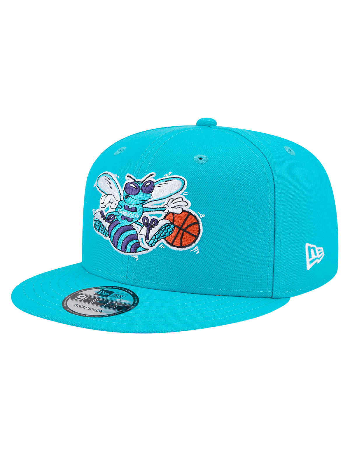 New Era Caps Charlotte Hornets New Era NBA HWC 9FIFTY Snapback Hat - Turqoise