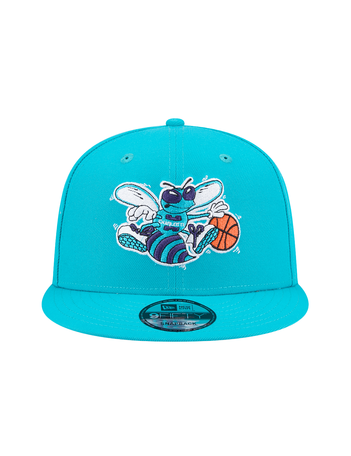 New Era Caps Charlotte Hornets New Era NBA HWC 9FIFTY Snapback Hat - Turqoise