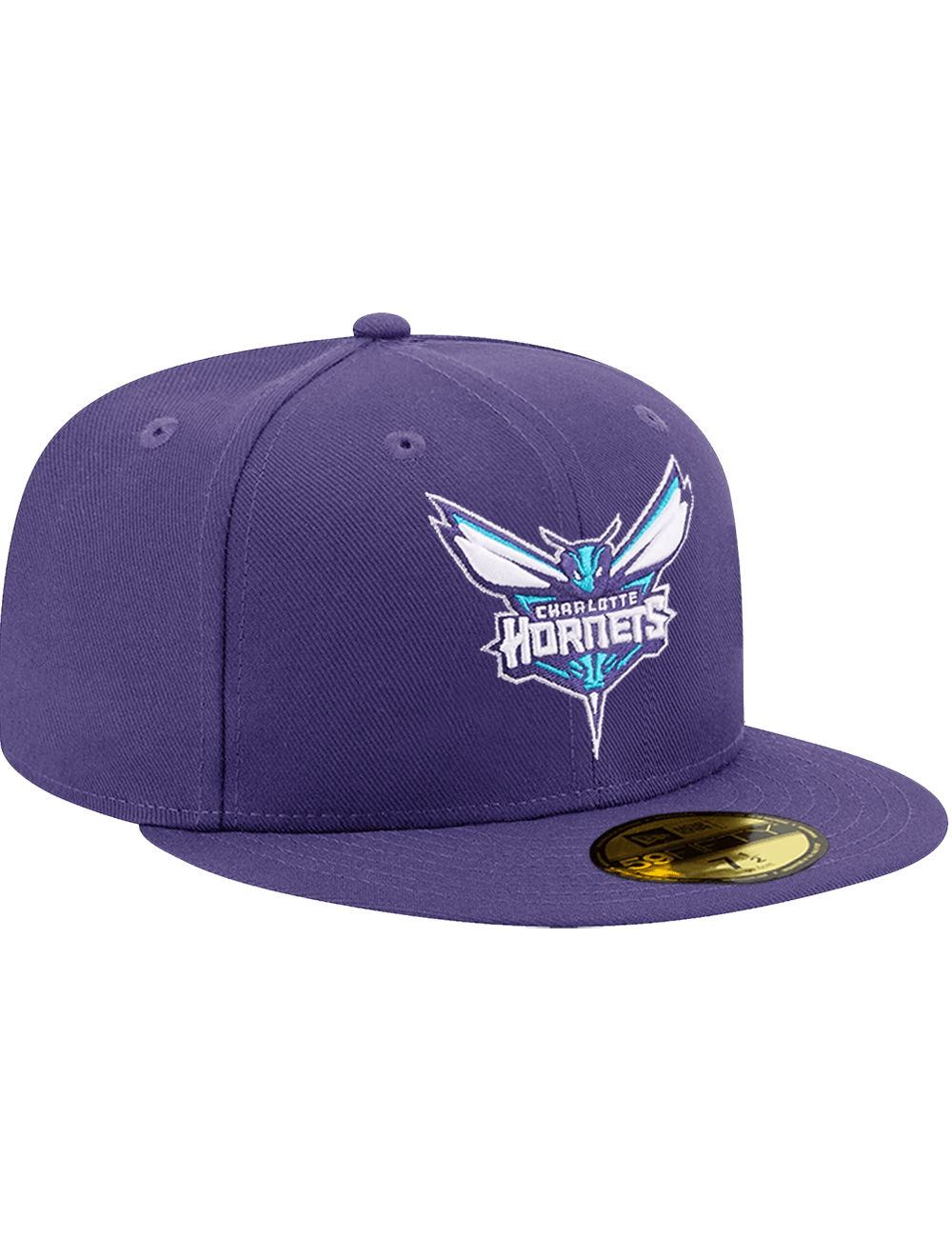 New Era Caps Charlotte Hornets New Era NBA Team 59FIFTY Fitted Hat - Purple