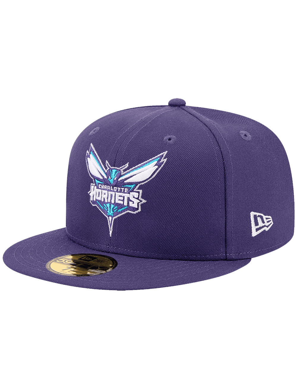 New Era Caps Charlotte Hornets New Era NBA Team 59FIFTY Fitted Hat - Purple