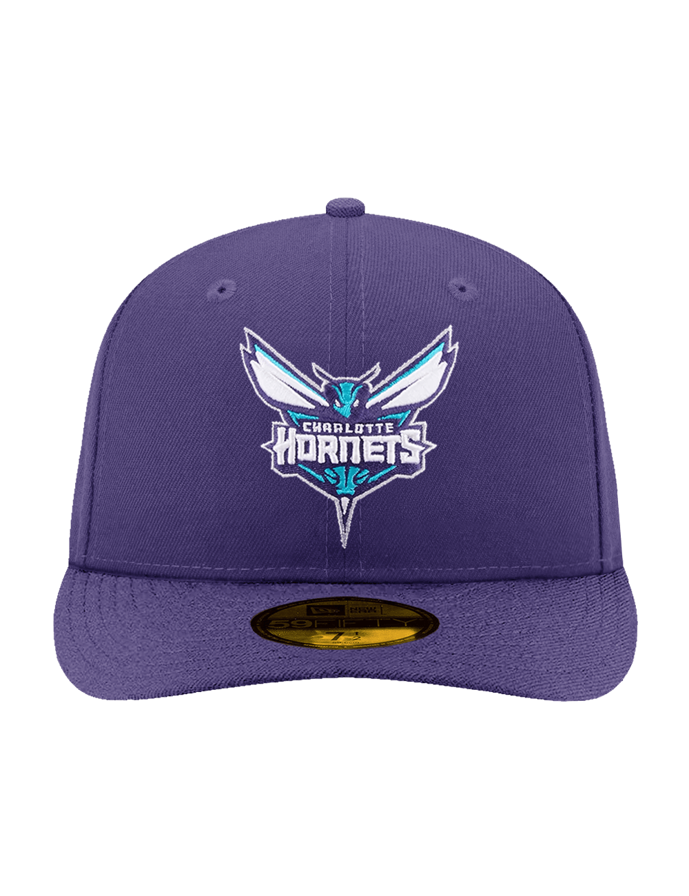 New Era Caps Charlotte Hornets New Era NBA Team 59FIFTY Pre-Curved Fitted Hat - Purple