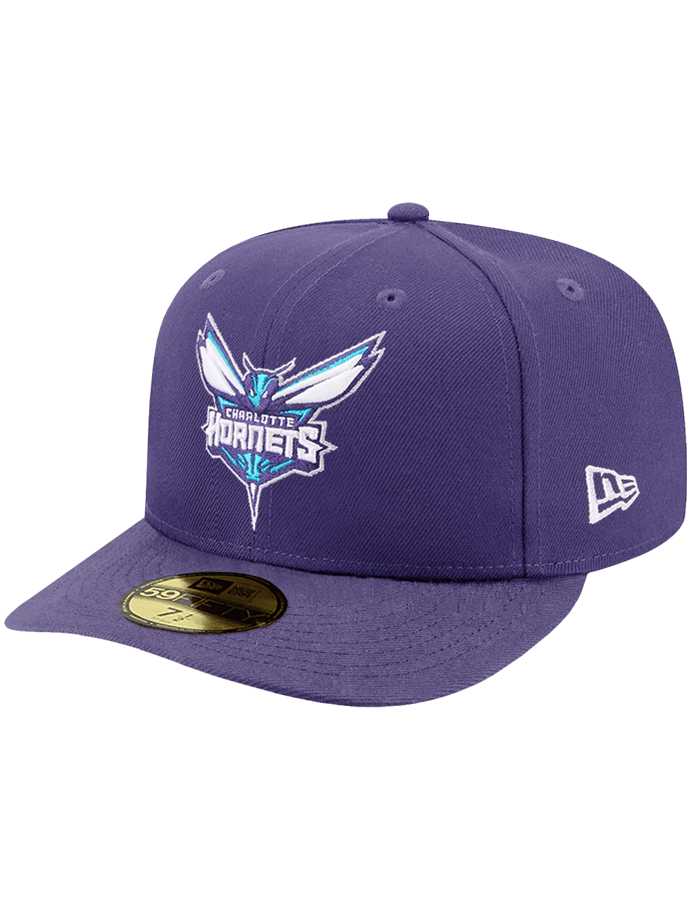 New Era Caps Charlotte Hornets New Era NBA Team 59FIFTY Pre-Curved Fitted Hat - Purple