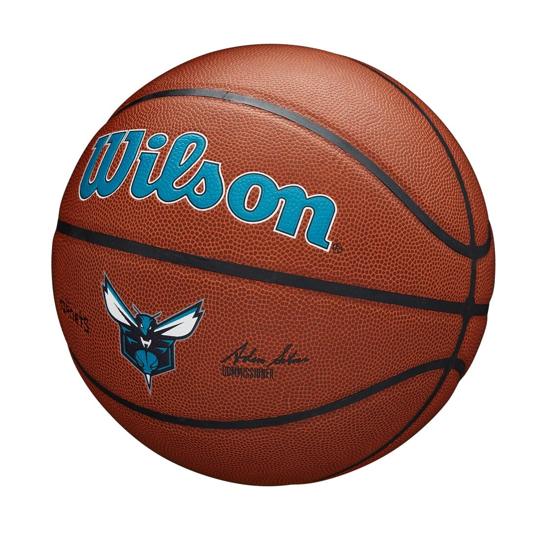 Wilson Sporting Goods Balls Charlotte Hornets Wilson NBA Team Full Size Basketball Ball