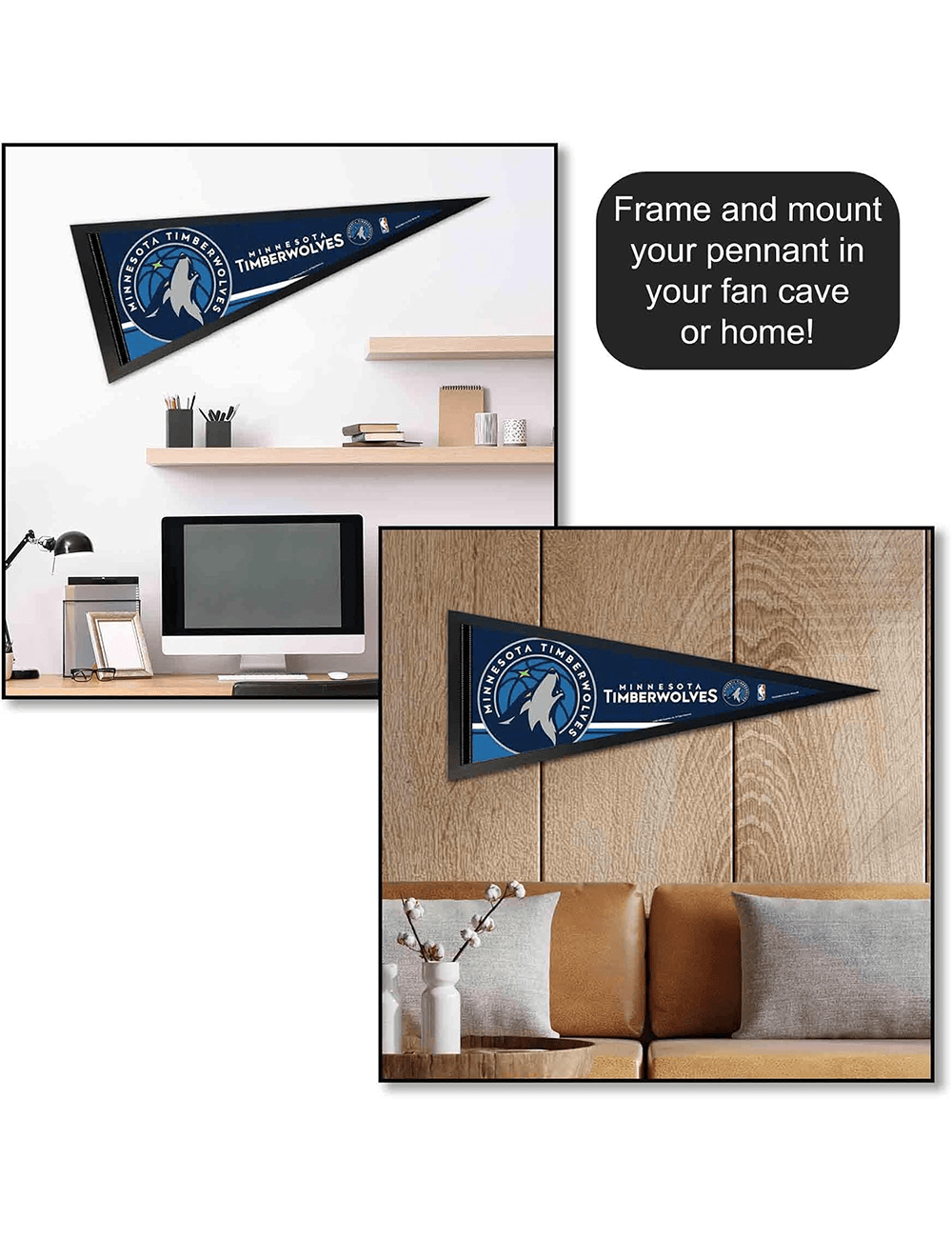 Wincraft Pennants Charlotte Hornets Wincraft NBA 12 x 30" Premium Felt Pennant
