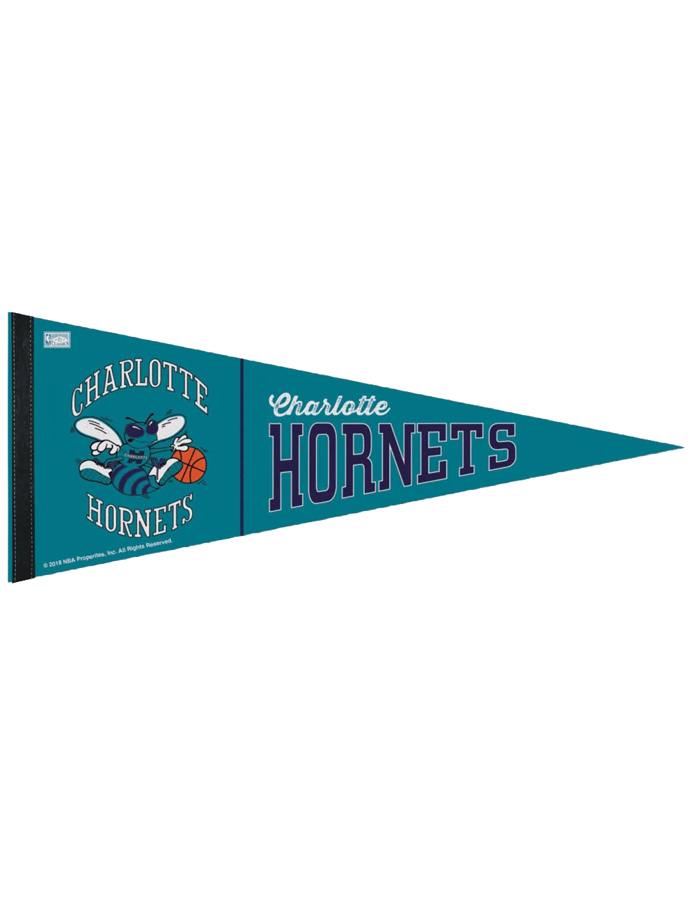 Wincraft Accessories Charlotte Hornets Wincraft NBA HWC 12 x 30" Premium Felt Pennant