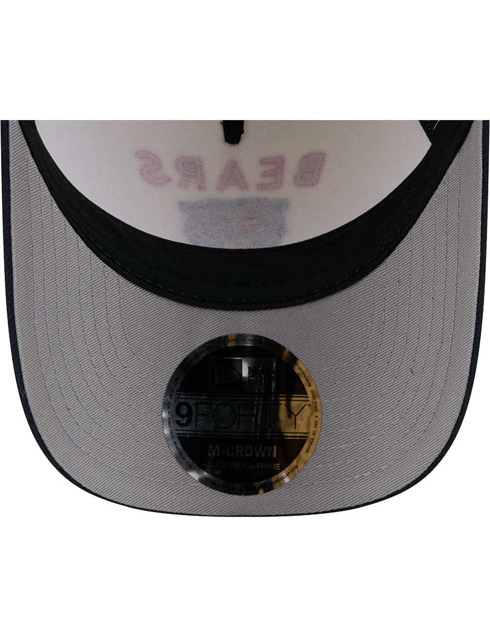 New Era Caps Chicago Bears New Era NFL 25 Draft 9FORTY M-Crown Snapback Hat - Chrome