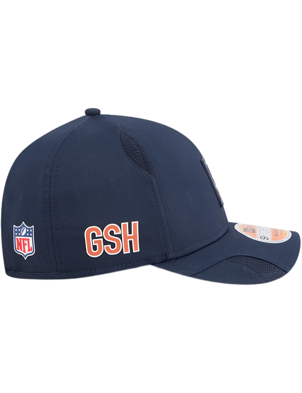 New Era Caps Chicago Bears New Era NFL 25 Sideline 9FORTY M-Crown Snapback Hat - Navy