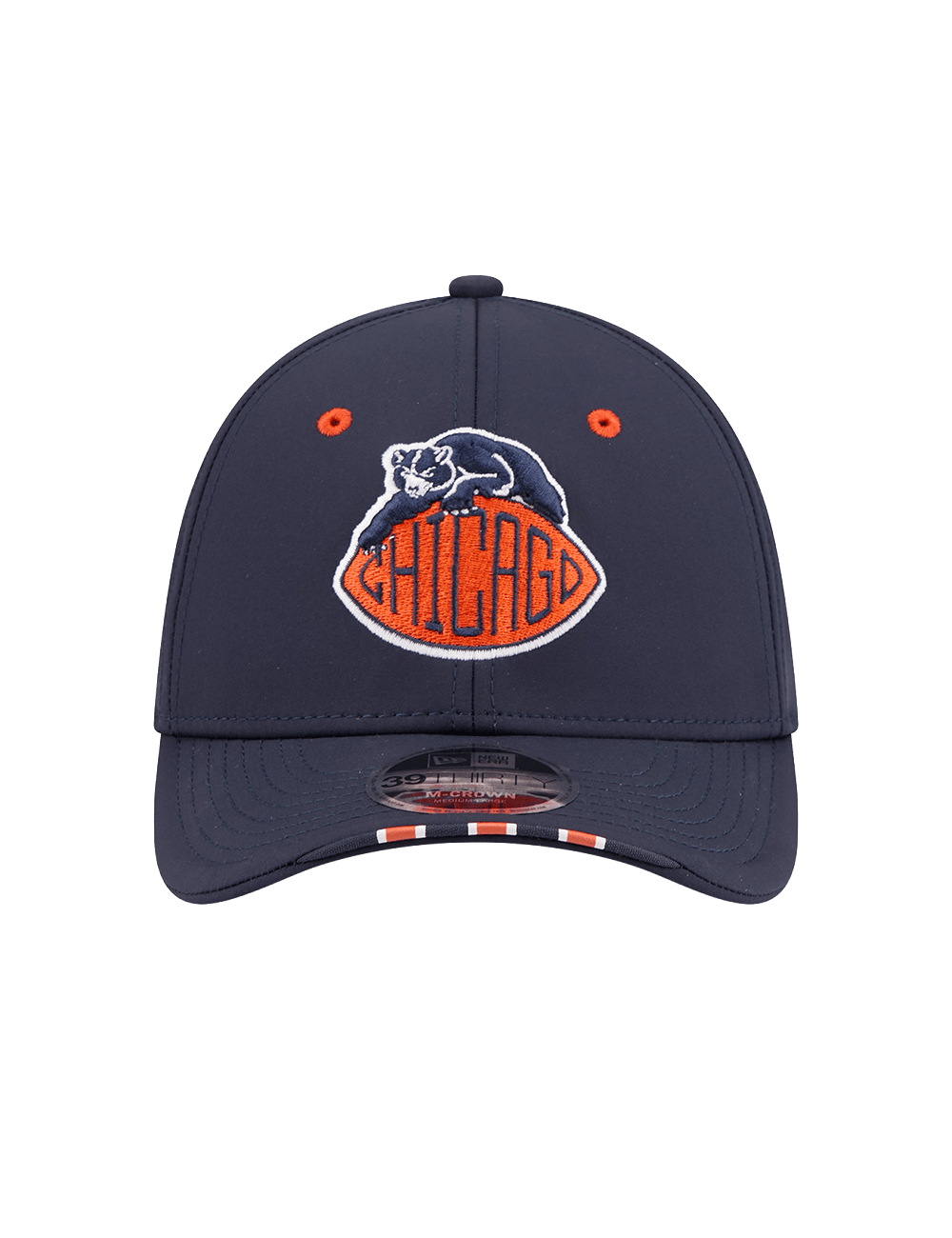 New Era Caps Chicago Bears New Era NFL 26 Rivalries Sideline 39THIRTY M-Crown Stretch-Fit Hat