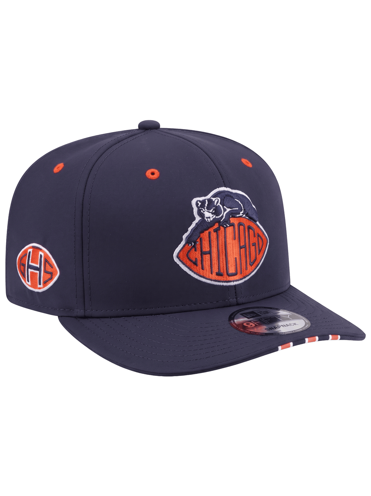 New Era Caps OSFM Chicago Bears New Era NFL 26 Rivalries Sideline 9FIFTY Pre-Curved Snapback Hat