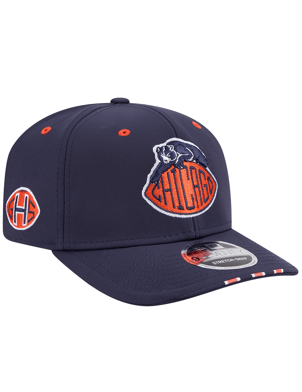 New Era Caps OSFM Chicago Bears New Era NFL 26 Rivalries Sideline 9SEVENTY Stretch-Snapback Hat