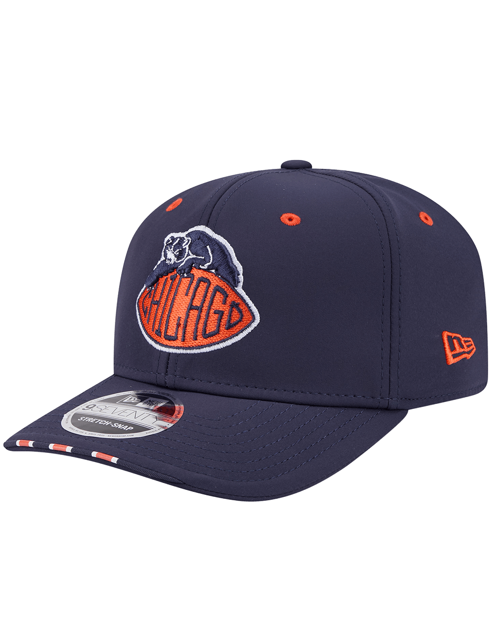 New Era Caps OSFM Chicago Bears New Era NFL 26 Rivalries Sideline 9SEVENTY Stretch-Snapback Hat