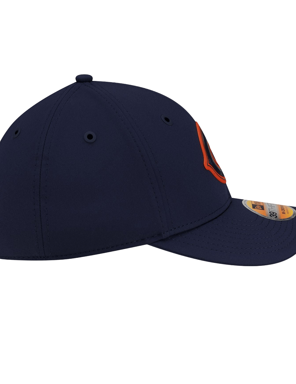 New Era Caps Chicago Bears New Era NFL 26 Sideline 39THIRTY M-Crown Stretch-Fit Hat - Navy