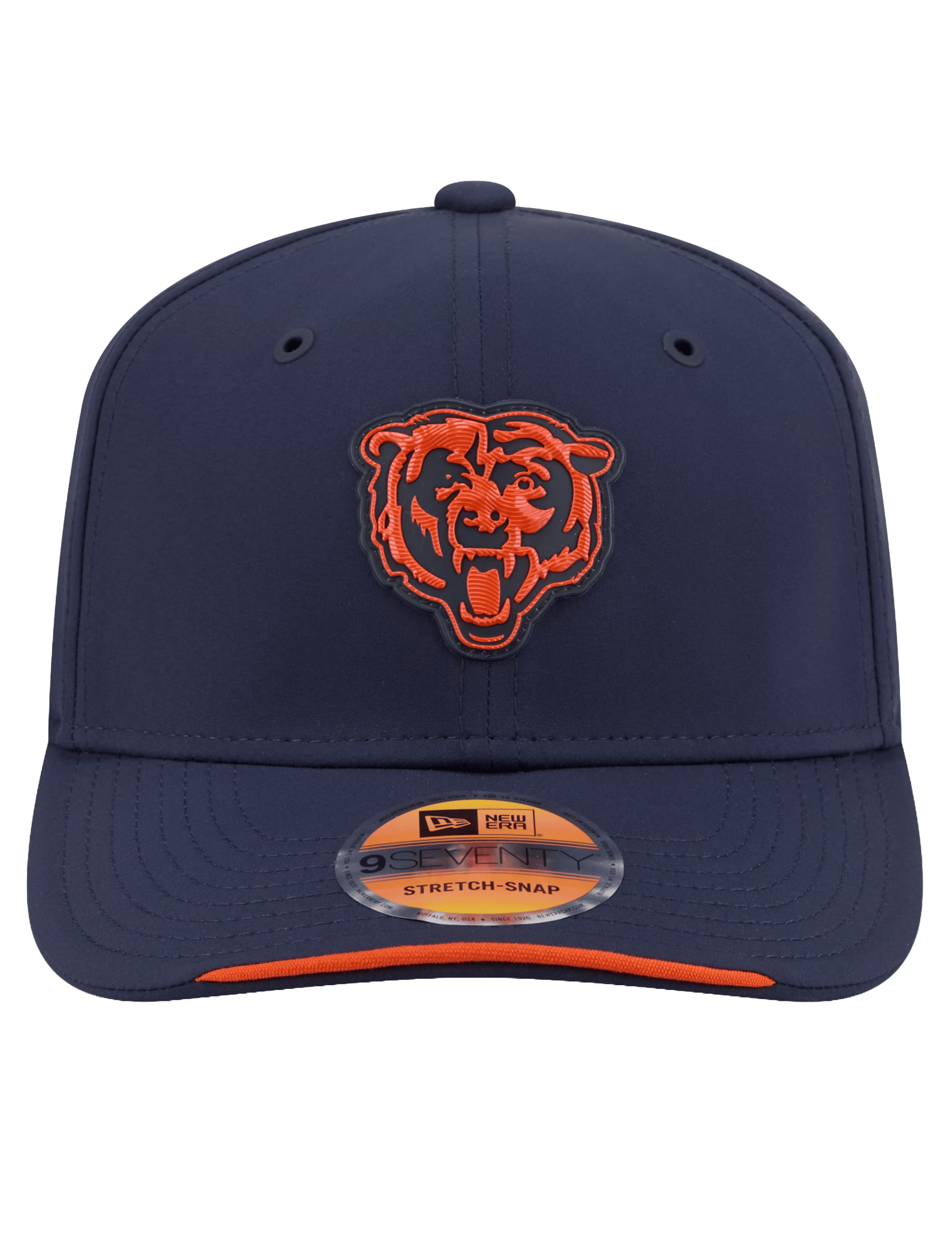 New Era Caps OSFM Chicago Bears New Era NFL 26 Sideline Bear 9SEVENTY Stretch-Snapback Hat - Navy