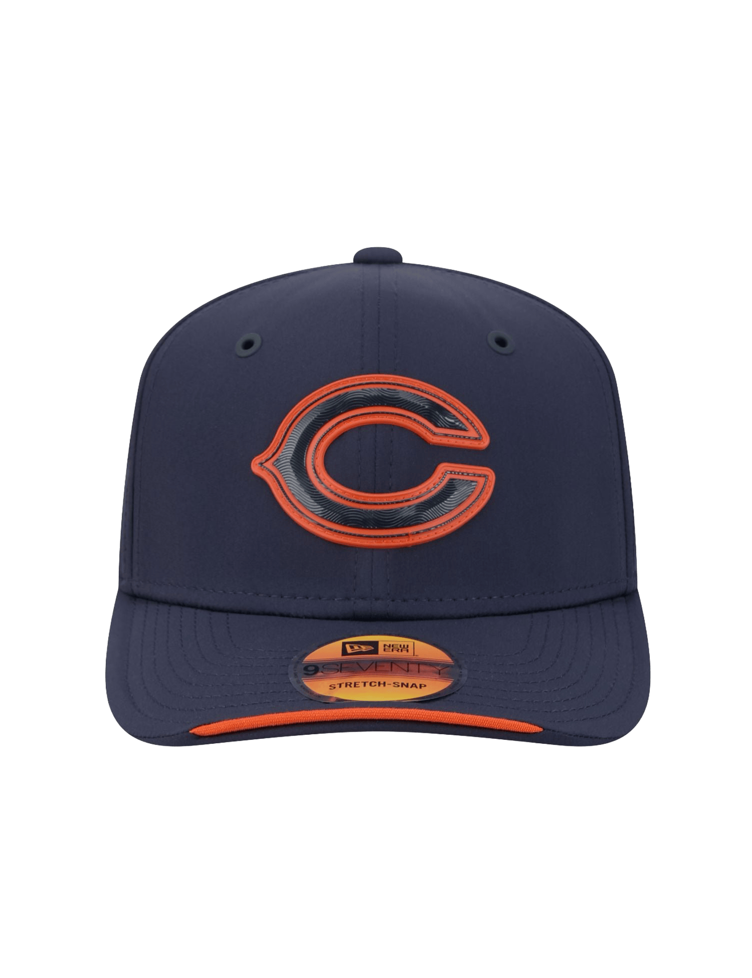 New Era Caps OSFM Chicago Bears New Era NFL 26 Sideline C 9SEVENTY Stretch-Snapback Hat - Navy