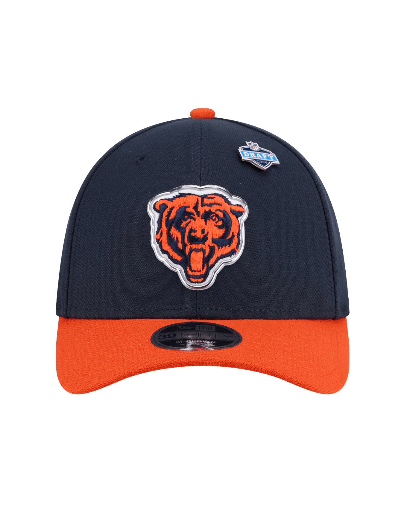 New Era Caps Chicago Bears New Era NFL Draft 26 39THIRTY M-Crown Stretch-Fit Hat