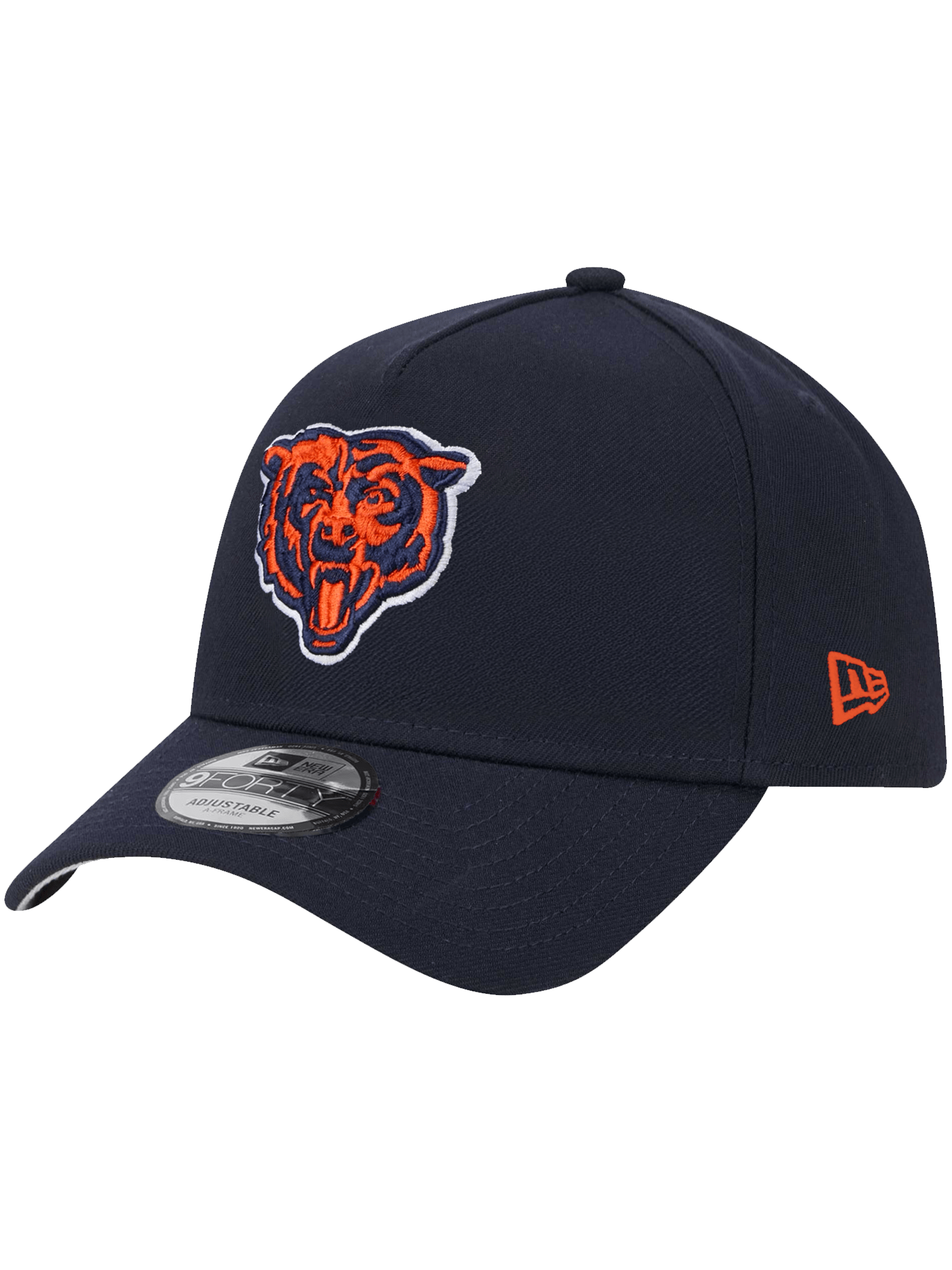 New Era Caps Chicago Bears New Era NFL Team 9FORTY A-Frame Snapback Hat - Navy