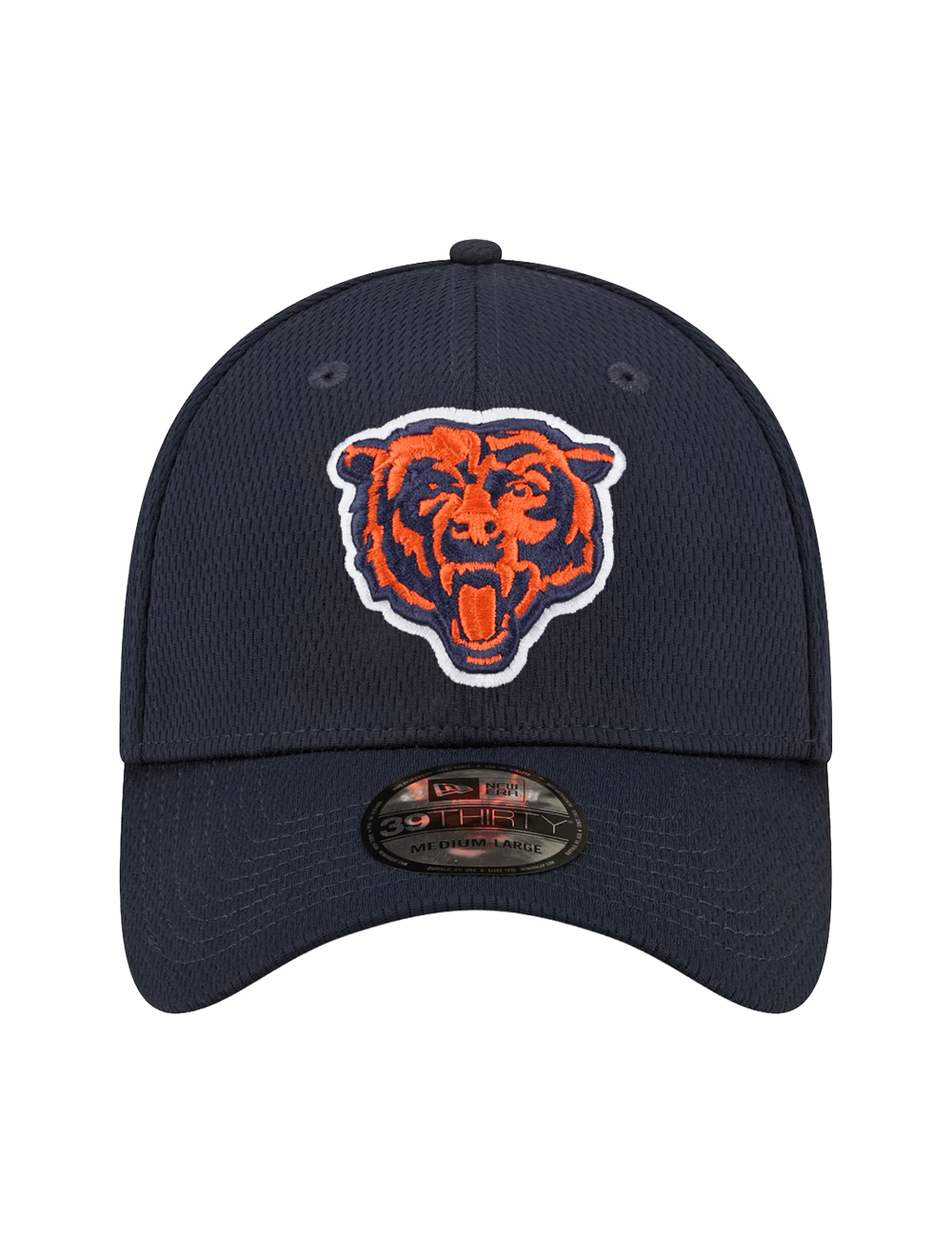 New Era Caps Chicago Bears New Era NFL Team Mesh 39THIRTY Stretch-Fit Hat - Navy