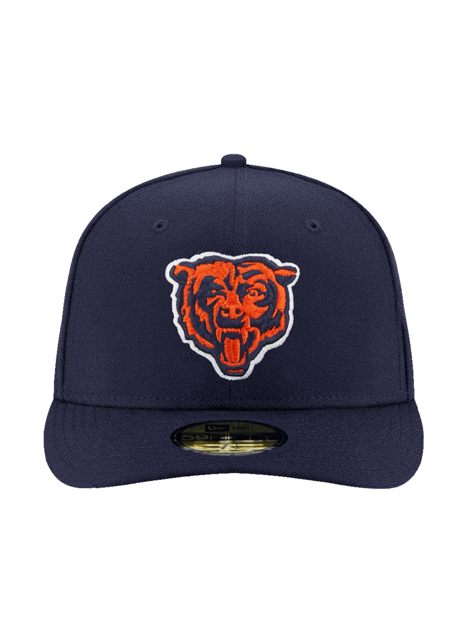New Era Caps Chicago Bears New Era NFL Team Pre-Curved 59FIFTY Fitted Hat - Navy