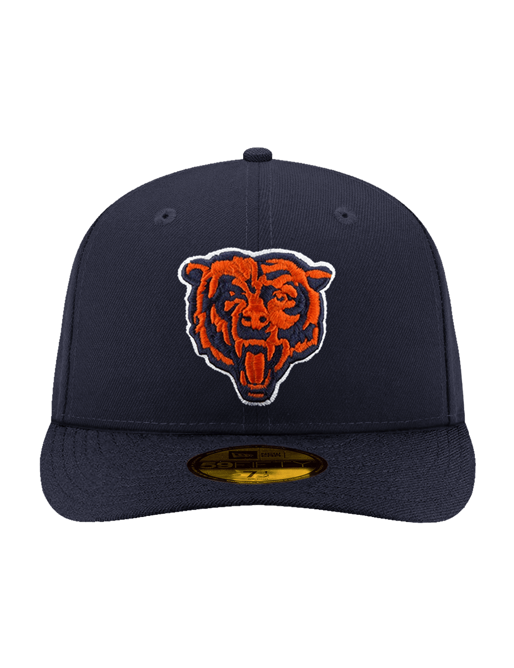 New Era Caps Chicago Bears New Era NFL Team Pre-Curved 59FIFTY Fitted Hat - Navy