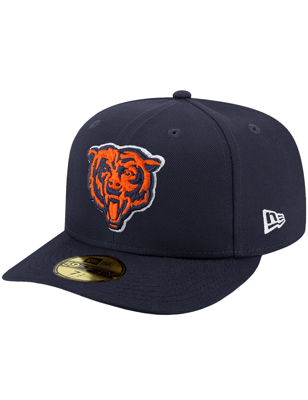 New Era Caps Chicago Bears New Era NFL Team Pre-Curved 59FIFTY Fitted Hat - Navy