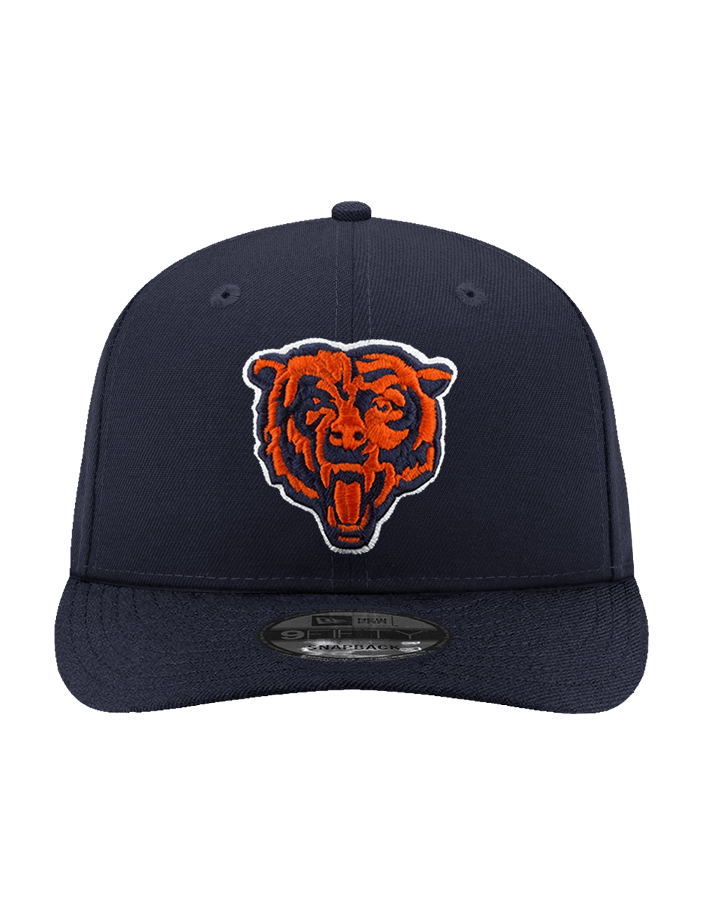 New Era Caps Chicago Bears New Era NFL Team Pre-Curved 9FIFTY Snapback Hat - Navy