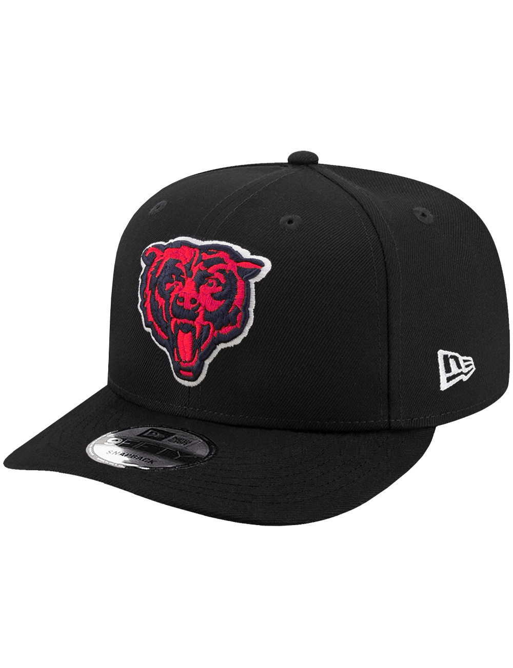 New Era Caps OSFA Chicago Bears New Era NFL Team Redzone Pre-Curved 9FIFTY Snapback Hat - Black