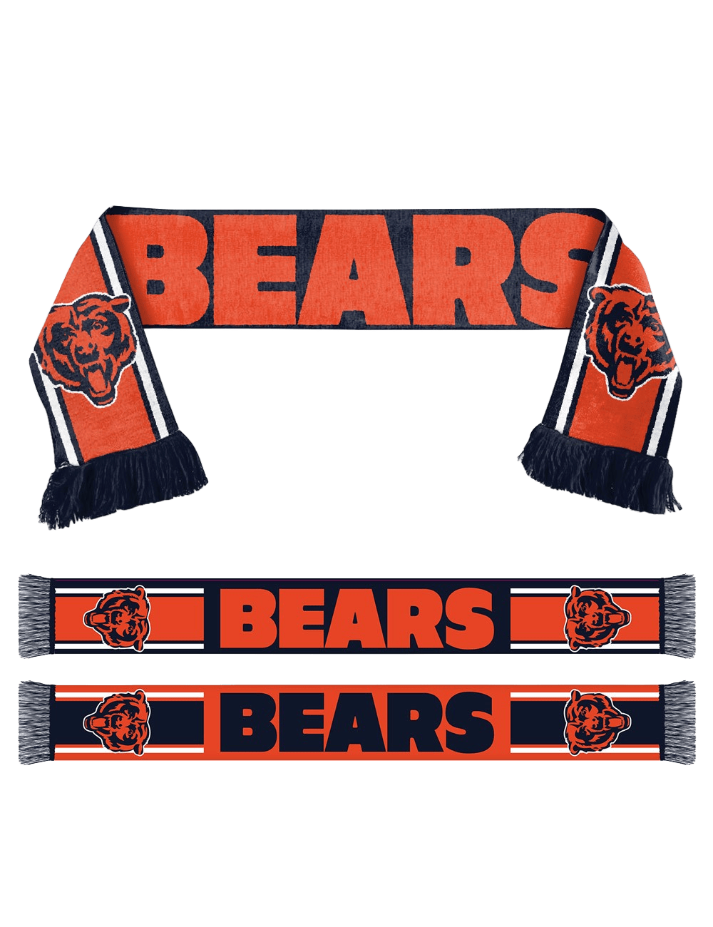NFL Branded Accessories Unisex Chicago Bears NFL Team Issue Unisex Scarf