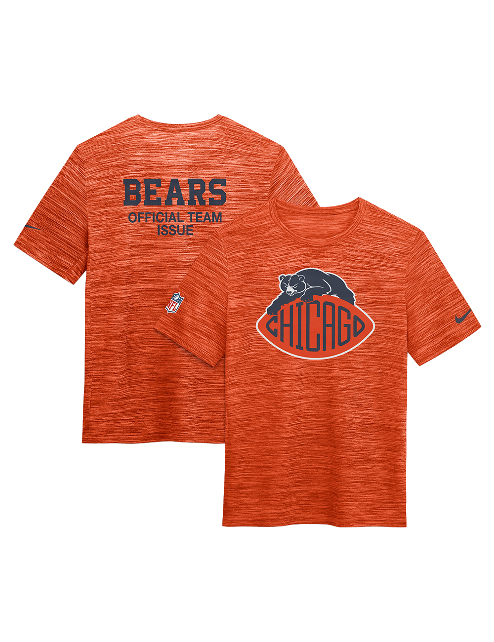 Nike T-Shirts Chicago Bears Nike NFL 26 Rivalries Velocity Sideline Performance T-Shirt