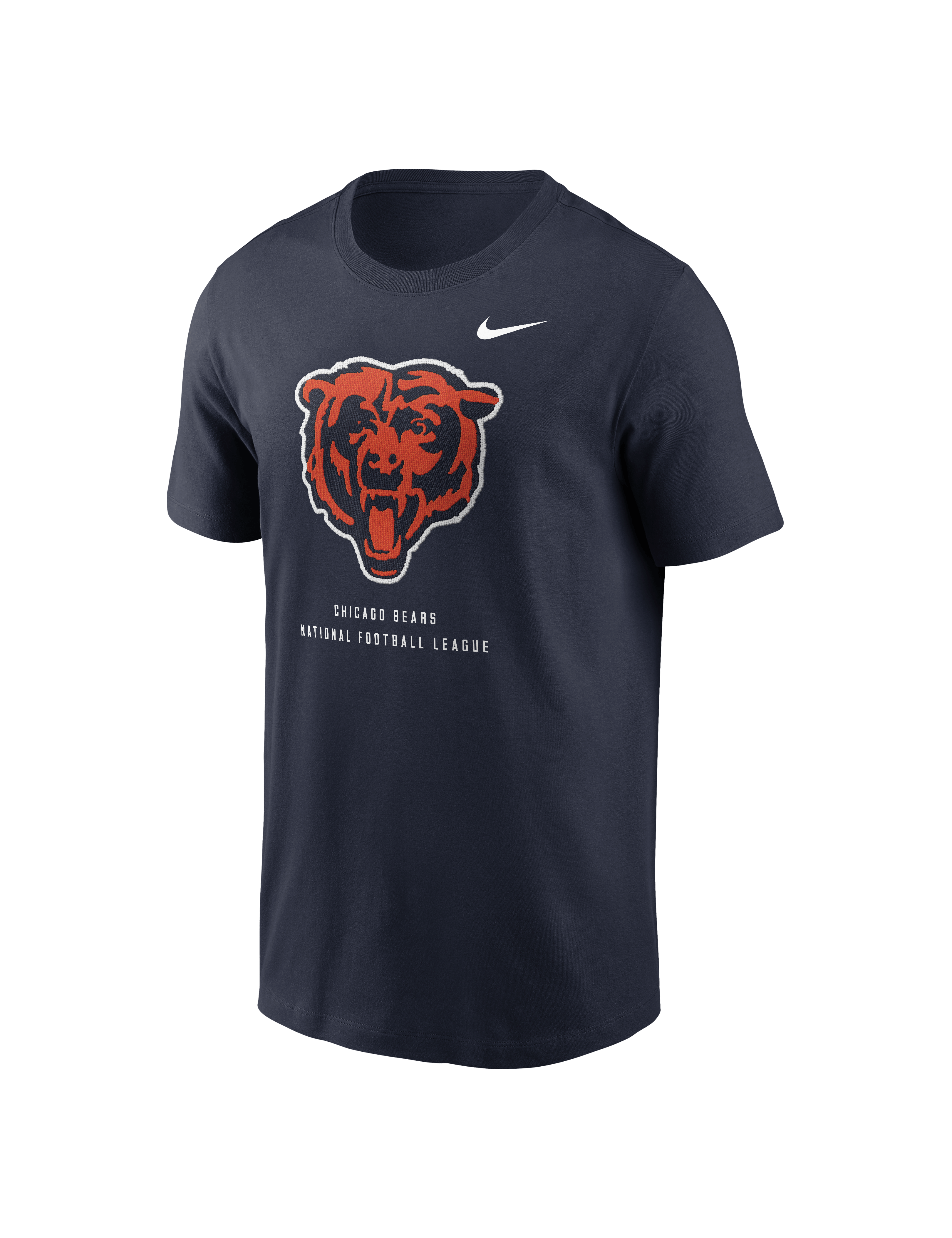 Nike T-Shirts Chicago Bears Nike NFL Property Of Cotton T-Shirt - Navy