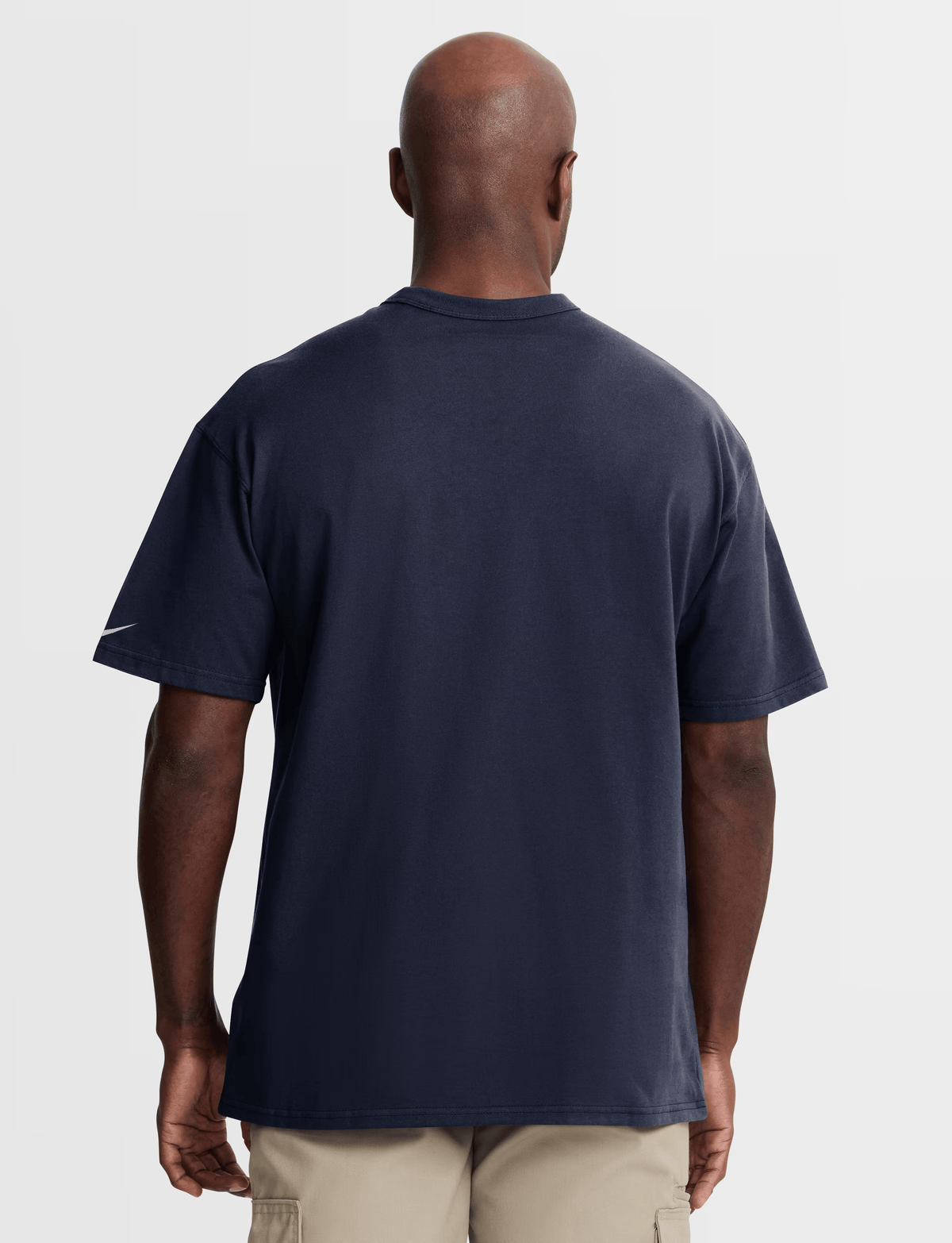 Nike T-Shirts Chicago Bears Nike NFL Rewind Max90 Heavyweight T-Shirt - Navy