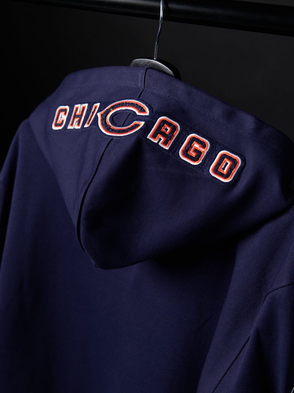 Pro Standard Jumpers Chicago Bears Pro Standard NFL Team Chenille Hoodie Jumper - Navy
