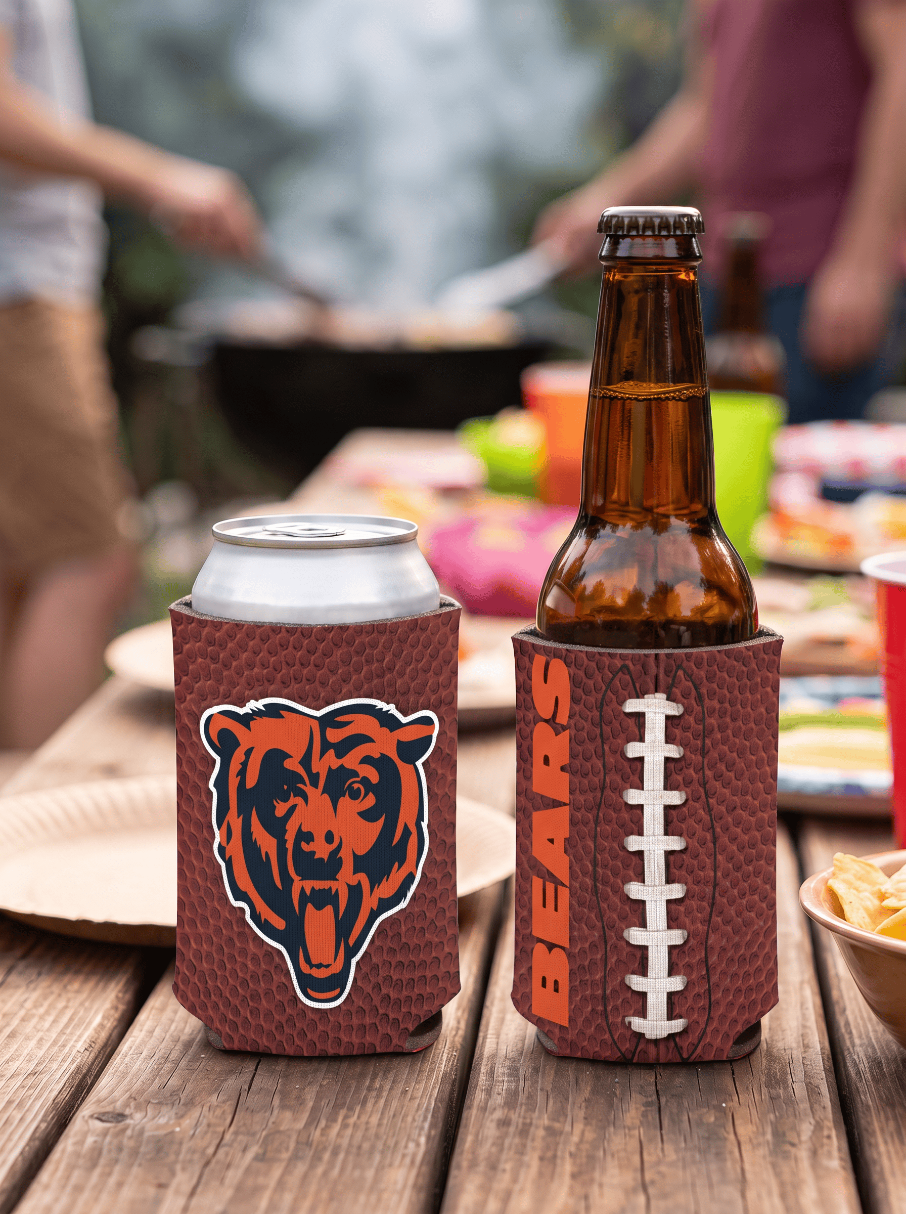 Wincraft Accessories Chicago Bears Wincraft NFL Football Can Cooler/Stubby Holder